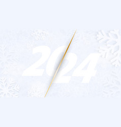 Sign Of The New Year 2024 On A Background Of