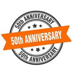 50th Anniversary Stamp Label