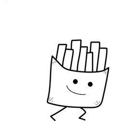 French Fries Cartoon