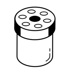 Check An Outline Icon Of Oil Filter