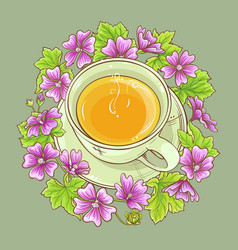 Cup Of Malva Tea