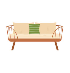 Rattan Garden Soft Sofa