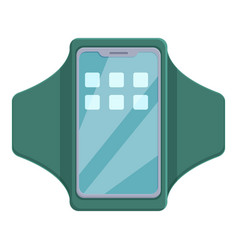 Hand Phone Case Icon Cartoon Runner