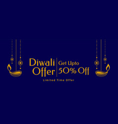 Indian Festival Shubh Diwali Offer Banner