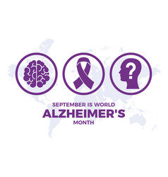 September Is World Alzheimers Month Poster