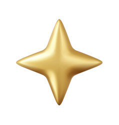 3d Gold Star Icon