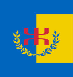 Kabylia Flag In Proportions And Colors