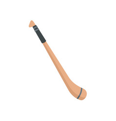 Hurling Stick Icon Flat Style