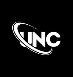 Unc Logo Letter Letter Logo Design