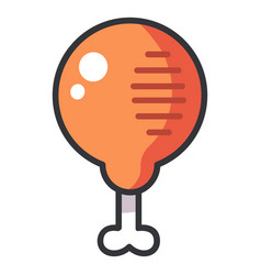 Chicken Leg Icon