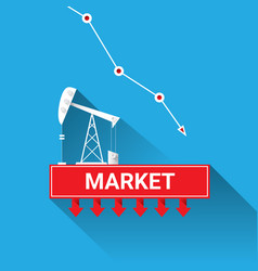 Oil Price Falling Down Graph