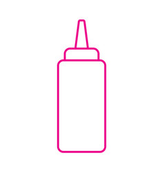 Pink Ketchup Or Mustard Squeeze Bottle