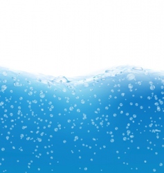 Abstract blue water background Royalty Free Vector Image