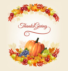 Happy Thanksgiving Background With Colorful