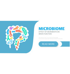 Microbiome Website Landing Page Template