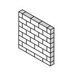 Walls Building Structure Isometric Icon