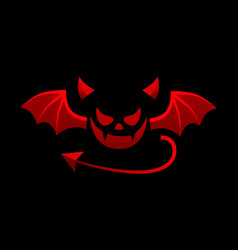 Devil Tail Horns And Wings Demonic Red Elements