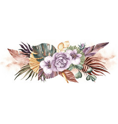 Watercolor Boho Wedding Facebook Cover Design