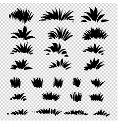 Black Abstract Texture Grass Or Fur Brush Strokes