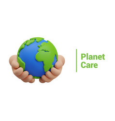 Caring For Planet Earth In Human Hands Hands