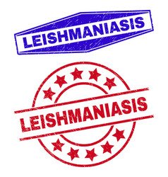 Leishmaniasis Rubber Badges In Circle