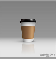 Coffee Or Tea Cup Mock Up Brown Cup