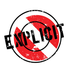 Explicit Rubber Stamp