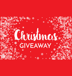 Christmas Giveaway - Banner Template