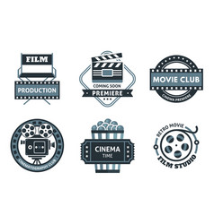 Cinema Label Set