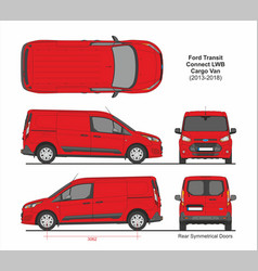 Ford Transit Connect Lwb Van 6 Doors 2013-2018