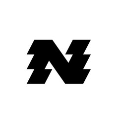 Letter N Abstract Logo