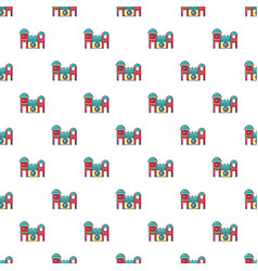 Bounce House Pattern Seamless