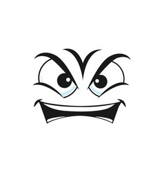 Cartoon Face Gloat Laugh Angry Emoji