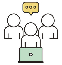 Business Team Icon People Group Symbol