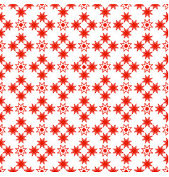 Moroccan Tile Red White Seamless Pattern Simple