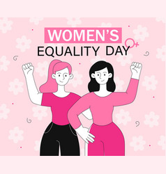 Womens Equality Day Concept