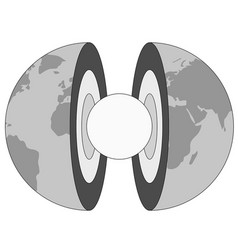 Diagram Of The Structure Of The Earth