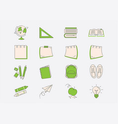 Back To School Design Element Set