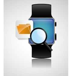 Smart Watch Wearable Technology File Folder Search