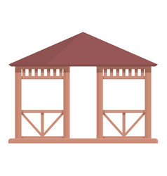 Park Pergola Icon Cartoon Wedding House