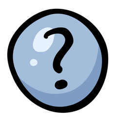 Question Mark Doodle Icon