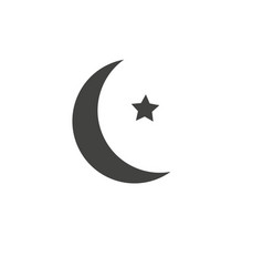 Star And Crescent - Symbol Islam Flat Icon