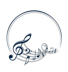 Symbol With Music Notes