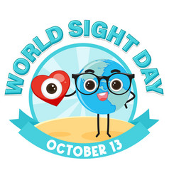 World Sight Day Poster Template