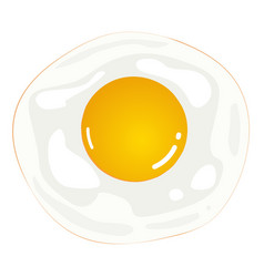 Fried Egg One Breakfast Clipart Cute Colors