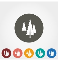 Spruce Christmas Tree Icon