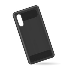 Black Phone Case Template