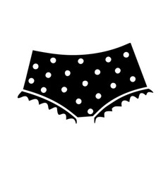 Panties Glyph Icon Image