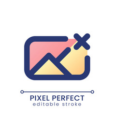 Remove Photo File Pixel Perfect Gradient Fill Ui