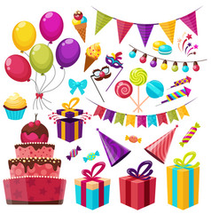 Birthday Party Icon Set